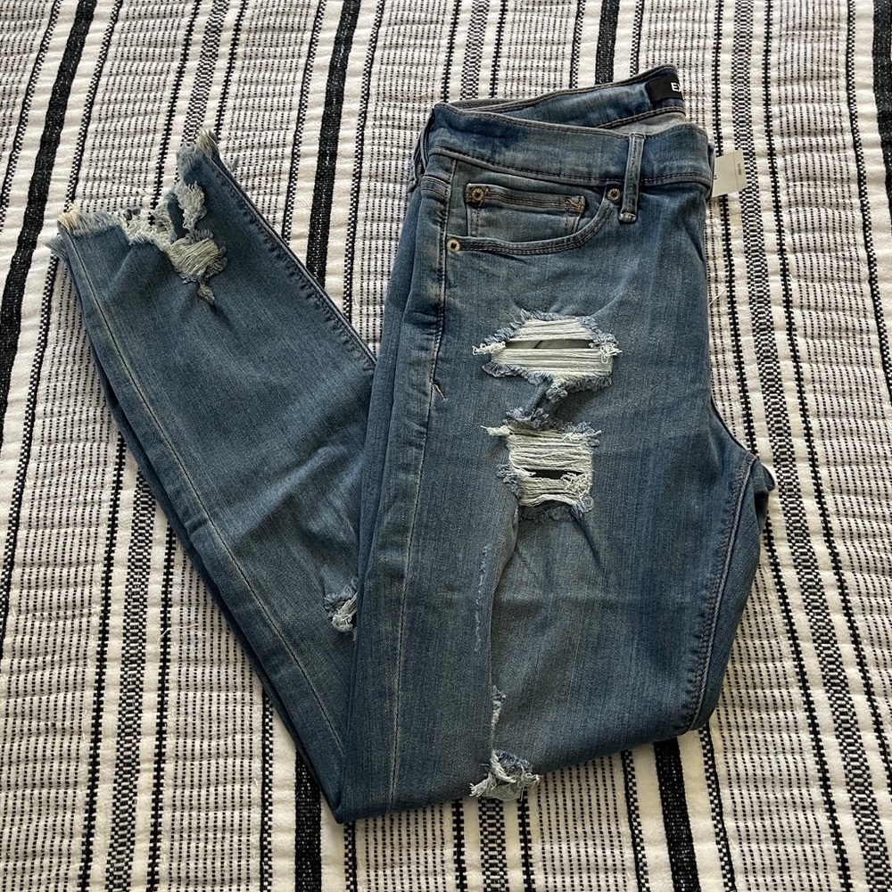 Express Ankle Legging Mid Rise Jeans -8R